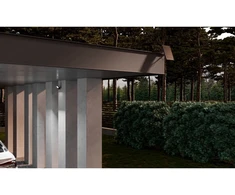 Solar floodlight with motion sensor ALTON, LED, 3000lm, 4000K, 6000mAh replaceable, IP65,