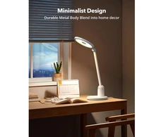 Stalinis LED šviestuvas TaoTronics TT-DL1055, baltas
