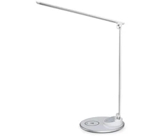 Lamp TaoTronics TT-DL069 LED stalinė lempa， Galia (tik lempai): 9W，Belaidžio įkroviklio išėjimas: 10W(maks.)， EU versija，Baltas