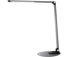 Stalinis šviestuvas TaoTronics TT-DL22 su USB jungtimi, sidabrinis-juodas