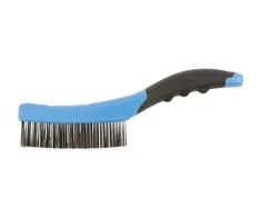 Steel wire brush, 4 x 16