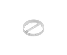 Surface-mounted frame for MAXIS downlights, 12W, round, baltas