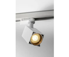 Šviestuvas LIMA, GU10, maks. 20 W, AC220-240 V, 50/60 Hz, IP20, IK08, kvadratinis, baltas
