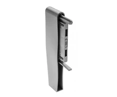 Transverse bar connector for perforated sides