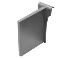 Transverse bar divider baltas