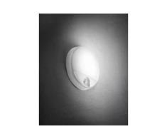 TULON luminaire with motion sensor, LED, 15W, 1350lm, 4000K, AC220-240V, IP54, round, whit