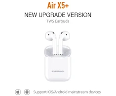 TWS ausinės Riversong Air X5+ L, baltos
