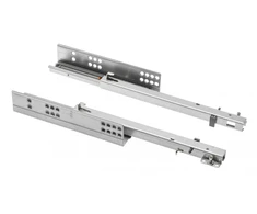 Under mount drawer (quick mount) for wooden drawers with soft closing, partial extension l
