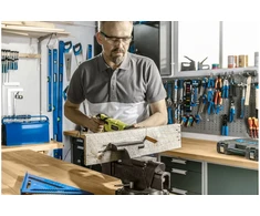 Hogert Technik URFT Polo marškinėliai balta-asfaltas S