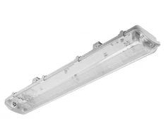 Lubinis šviestuvas 2*60cm Šviestuvas T8 GTV, atsparus drėgmei IP65