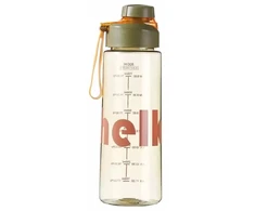 Vandens gertuvė su sieteliu, Hello, 650 ml, žalia