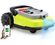 Vejos robotas UBHOME M10, 1000m2