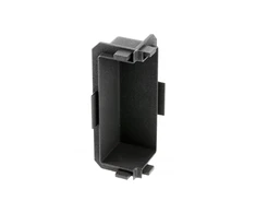 VELLO internal connector C profile, juodas, (10 pcs/op.)