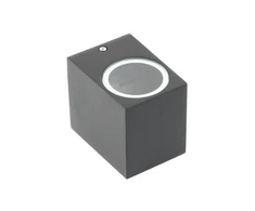 Vienkryptis fasado šviestuvas, TIAGO KW, GU10, MAX.35W, IP54, AC220-240V, 50/60Hz, juodas