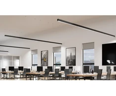 Pakabinamas šviestuvas VINEA pendant luminaire, LED, 40W (power adj.40-30W), 4800lm, 4000K, AC220-240V, 120cm, bl