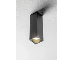 Lubinis šviestuvas VIRGO ceiling luminaire, max. 250V, 50/60Hz, 57x57x152mm, IP20, max. 20W, Square, Juodas