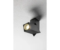 Lubinis šviestuvas VIRGO ceiling luminaire, max. 250V, 50/60Hz, 57x57x152mm, IP20, max. 20W, Square, Juodas