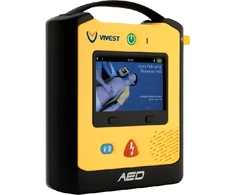 ViVest PowerBeat A 3 su ekranu – kompaktiškas ir patvarus automatnis išorinis defibriliatorius (AID)