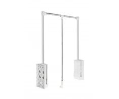 Wardrobe lift 45/60 steel