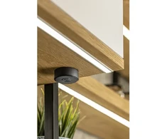 Wireless touch switch dimmable on-off 12/24V,36/60W juodas