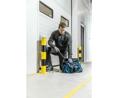 WURNITZ elastic protective coverall dark pilka S (48)