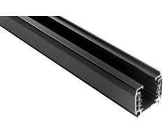 X-RAIL 3-Phase Busbar, 1m, 220-240V, 16A, Juodas