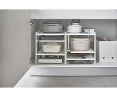 Yamazaki Organizatorius po plautuve Tower baltas