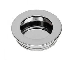 Zamak flush pull handle B224 round chrome