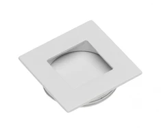 Zamak flush pull handle B226 square baltas