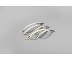 Zamak handle 01 C=128mm aliuminio