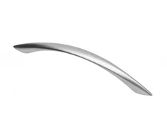 Zamak handle 01 C=128mm aliuminio