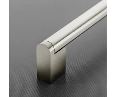 Zamak handle 336 C=320mm brushed steel