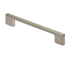 Zamak handle 819 C=128mm brushed steel