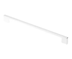 Zamak handle 819 C=256mm baltas