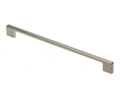 Zamak handle 819 C=256mm brushed steel