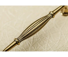Zamak handle ABIATE C=128mm antique brass
