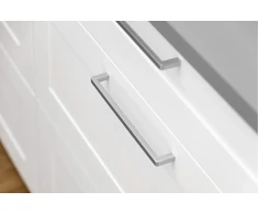 Zamak handle BAGIO 128mm, aluminum