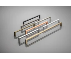 Zamak handle BAGIO 192 mm inox