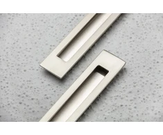 Zamak handle E6 C=128mm aliuminio