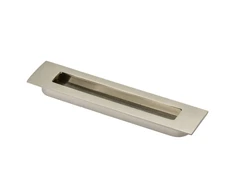 Zamak handle E6 C=128mm brushed steel