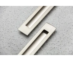 Zamak handle E6 C=160mm aliuminio