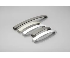 Zamak handle G1 C=192mm chrome
