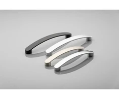 Zamak handle GENUA C=128mm satin