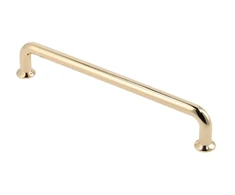 Zamak handle NORD C = 320 mm shiny auksinis