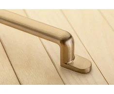 Zamak handle OTTO C = 160 mm champagne