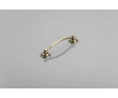 Zamak handle RENNES C=96mm antique brass