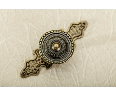 Zamak knob 1136 antique brass