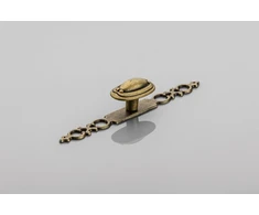 Zamak knob 1146 antique brass