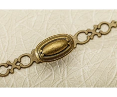 Zamak knob 1146 antique brass