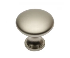 Zamak knob TERNI satin